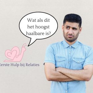 wat als dit het hoogst haalbare is