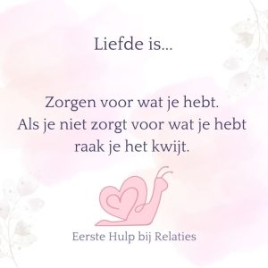 het geheim van een fijne relatie