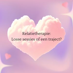 losse sessies of relatietherapie-traject