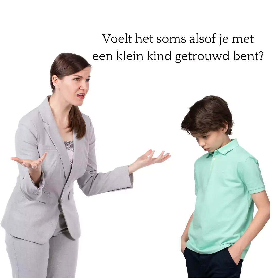 getrouwd met een klein kind