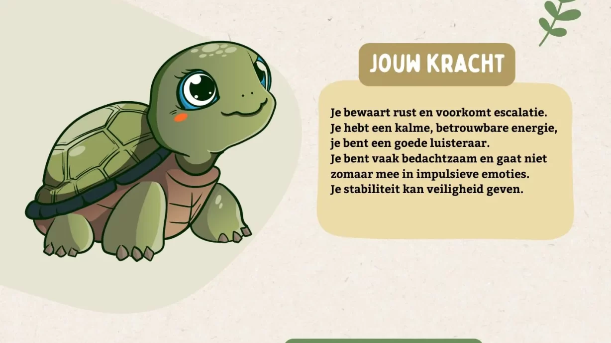 Love Animal uitslag schildpad