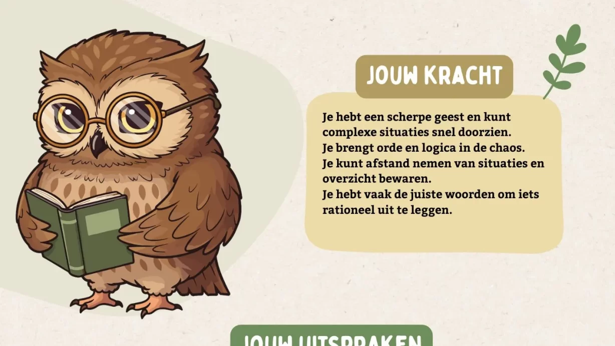 Love Animal uitslag uil