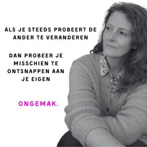 ontsnappen aan eigen ongemak