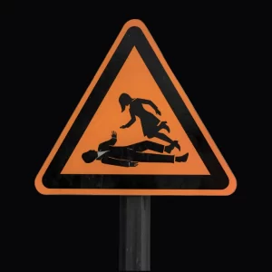 op de verkeerde man vallen